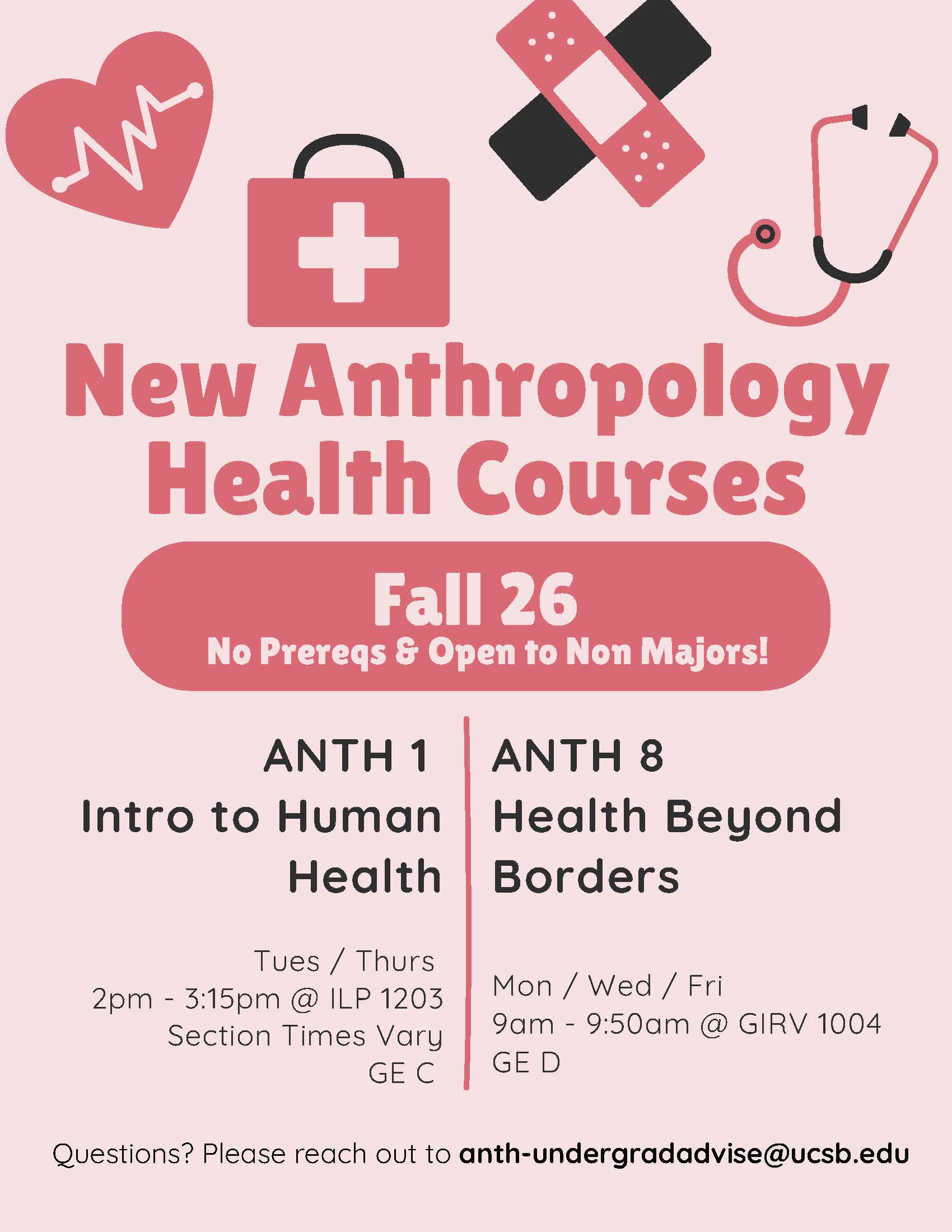 Fall 2026 Health Courses