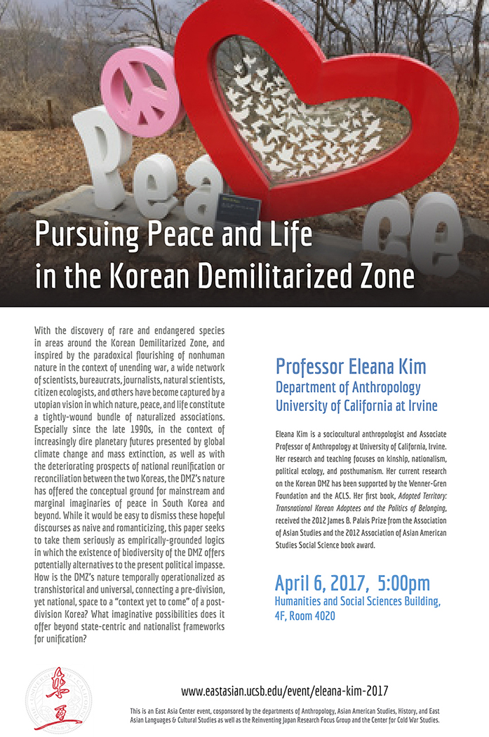 Pursuing Peace and Life in the Korean Demilitarized Zone Event Image